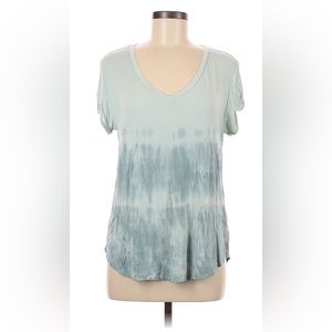 American eagle soft & sexy light green tie dye fade t shirt size small